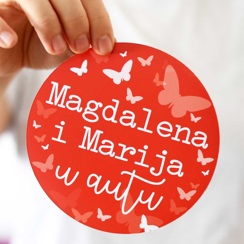 Naljepnica Beba u autu Leptirica - Slika 4