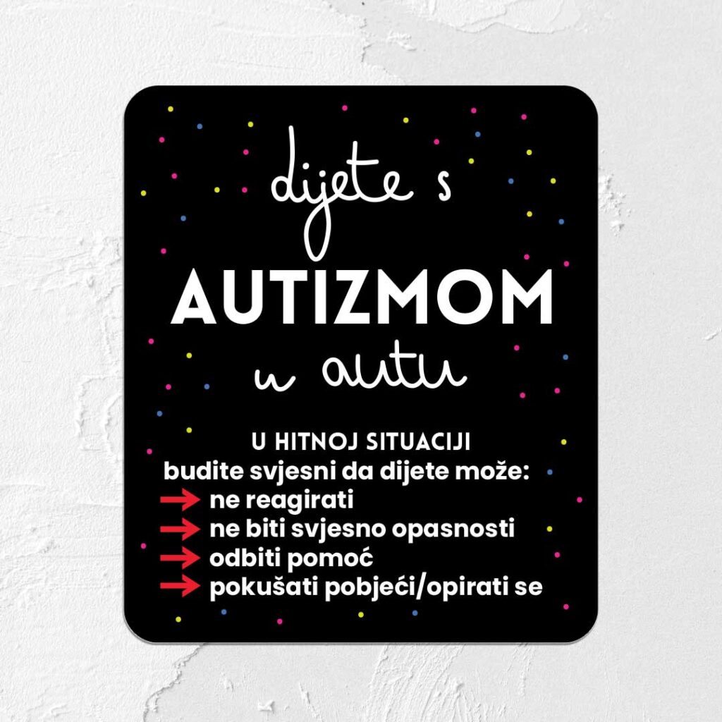 naljepnica autizam