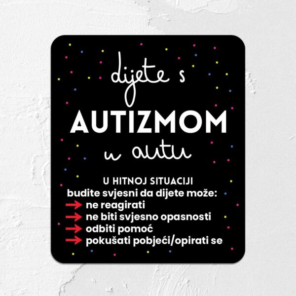 naljepnica autizam