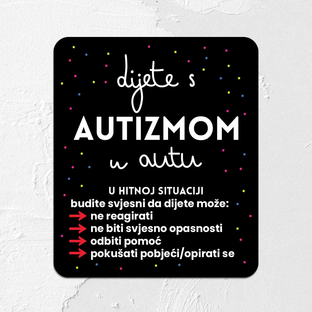 naljepnica autizam